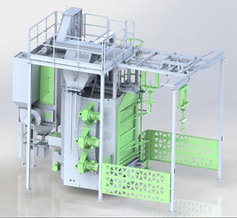 重庆吊钩式抛丸机生产厂家亿创供应 助力五金产品零售行业的表面处理革新